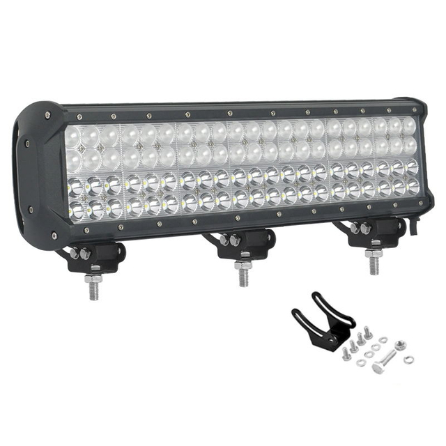 Bar Lampu LED Quad Row 20 Inch 252W Untuk Alat Berat