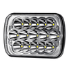 7 Inch 45W Truck Square Car LED Headlamp na may High Low Beam