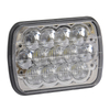 ဂျစ်ကားအတွက် 5X7 လက်မ Hi/Lo Beam Truck Square LED ရှေ့မီး