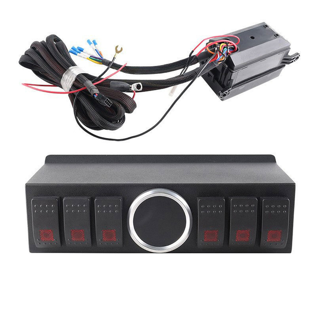 Bilkontrolsystem 6-vejs monteringskontakt til Jeep Wrangler