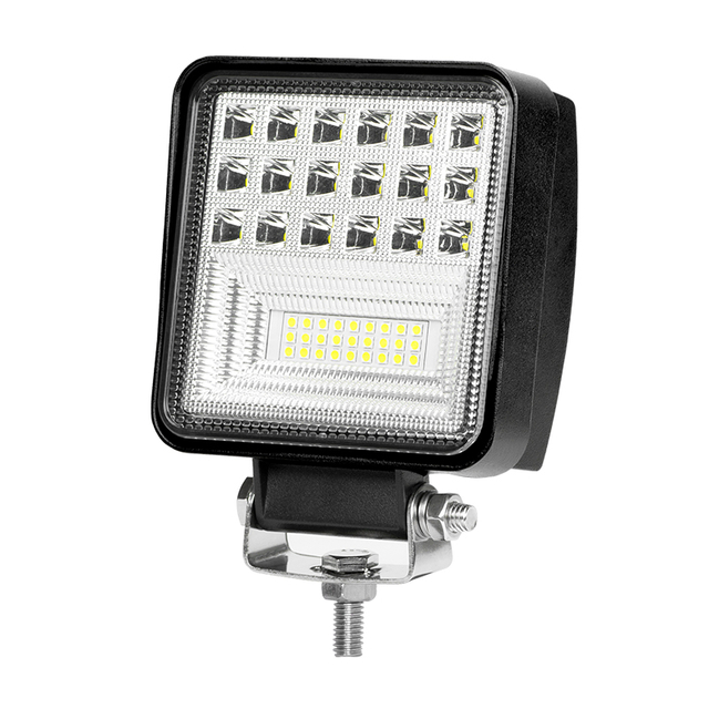 4 אינץ' 12V נהיגת שטח מנורת ראש ערפל מרובעת LED טרקטור 48W מנורת עבודה מנורת למשאית