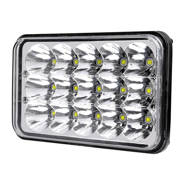 N&aacute;kladn&iacute; vodotěsn&yacute; 45W traktor 5palcov&yacute; čtvercov&yacute; 12V 4X6 LED auto světlomet