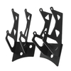 A-Pillar Butterfly Dual Spotlight Holder LED Pods Mount Bracket ສໍາລັບ Jeep Wrangler JK