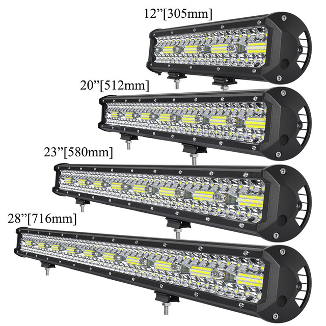 Troredni krovni branik automobila LED svjetlosna traka za kamion