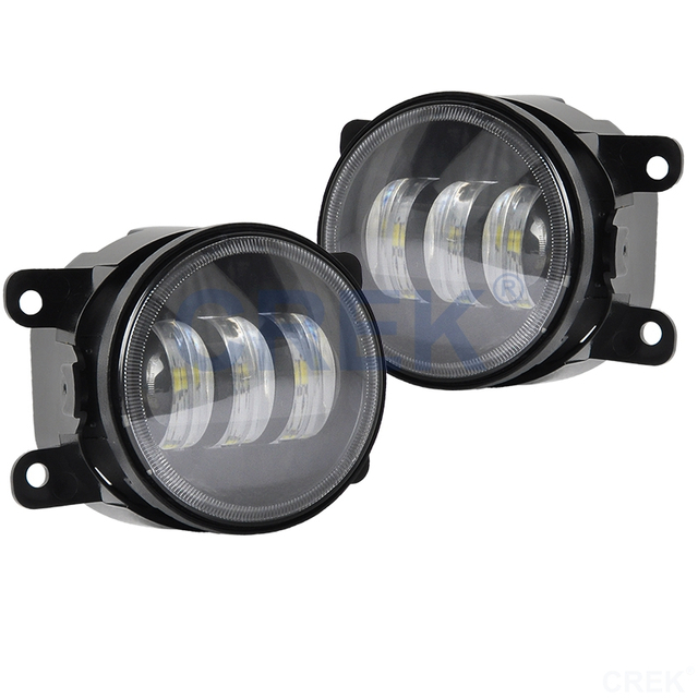 SUV জিপের জন্য মোটরসাইকেলের জন্য 30W রাউন্ড LED ফগ লাইট