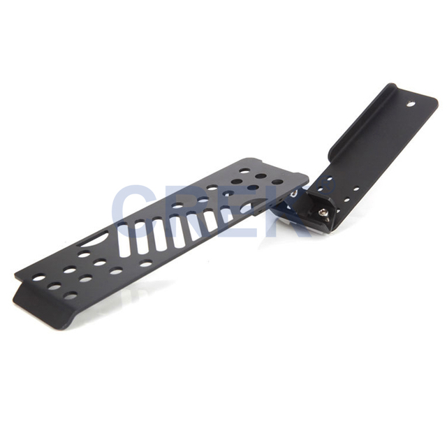 4X4 ஆஃப்ரோட் ஆக்சஸரீஸ் பிளாக் ஸ்டீல் லெஃப்ட் சைட் ஃபுட் ரெஸ்ட் கிக் பெடல் ஃபார் ஜீப் ரேங்லர் JL