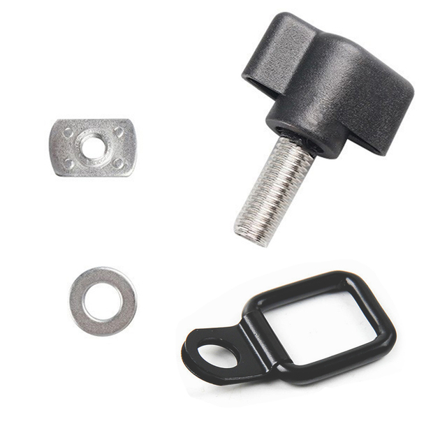 Baule con fibbia a vite fuoristrada per accessori per tetto Jeep Wrangler
