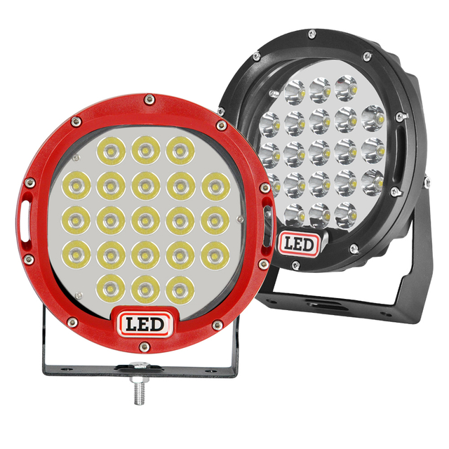 63W 7 ইঞ্চি Epistar LEDs Spot LED ড্রাইভিং ল্যাম্প জিপের জন্য 