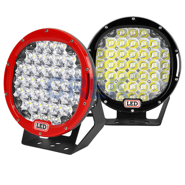 ໄຟ LED 185W 9 ນິ້ວ Offroad Spot ສໍາລັບການຂັບລົດ Jeep Wrangler 