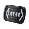 قطع غيار السيارات 5X7 بوصة 55W مربع العارض شاحنة LED المصباح لتويوتا