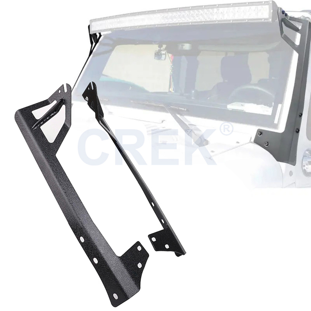 Pendakap Bar Lampu Bumbung 52 Inci Diubah Suai Offroad untuk Jeep Wrangler JK